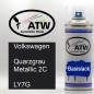 Preview: Volkswagen, Quarzgrau Metallic 2C, LY7G: 400ml Sprühdose, von ATW Autoteile West.